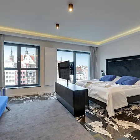 アパート Flatbook - Deo Plaza Comfort グダニスク